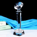 China Supplier Crystal Award Glass Trophy (KS04146)